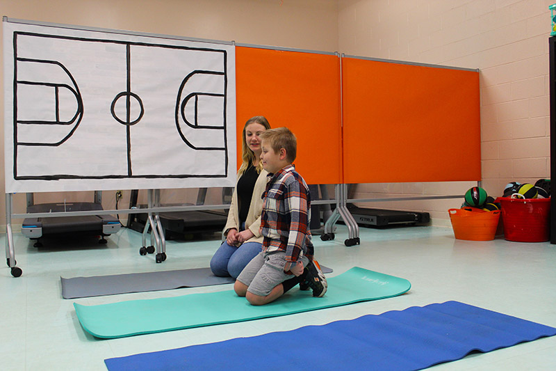 tn-student-physical-therapy-yoga Student Doing Yoga for Physical Therapy