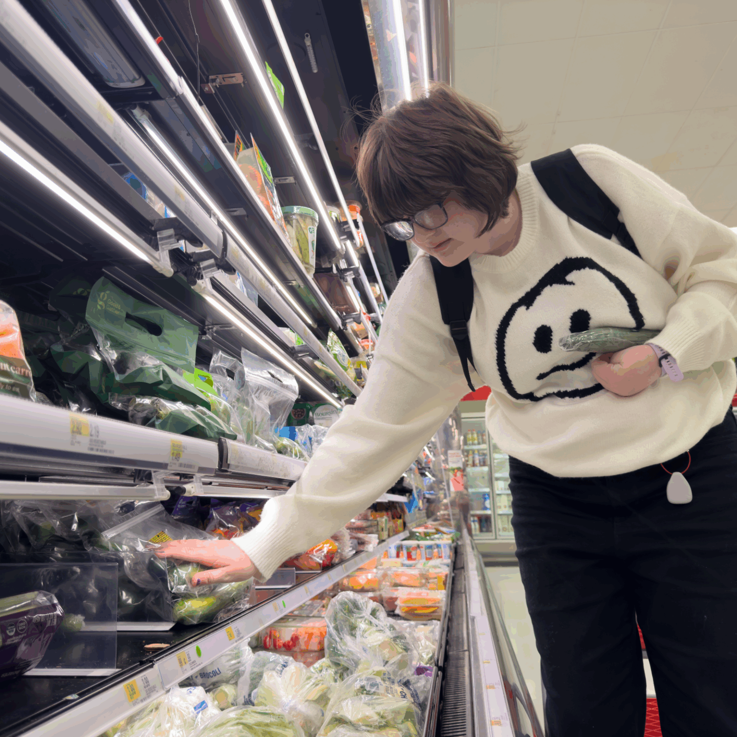 tn-student-at-target Meliora Academy Transition Program Student Shopping at Target